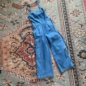 Blue Denim Jumpsuit